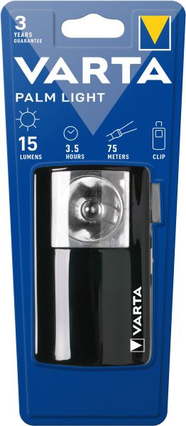 Taschenlampe Palm Light LW:75m 15lm (ohne Batt.3R12) sw-si – 16645101401