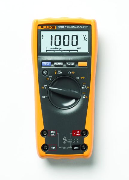 TRMS Digital-Multimeter m. Frequenz + 80BK Temperaturfühler – 1592842