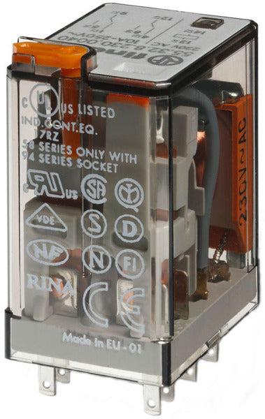 Steckrelais, 2 W 10A, Spule 230VAC – 55.32.8.230.0040