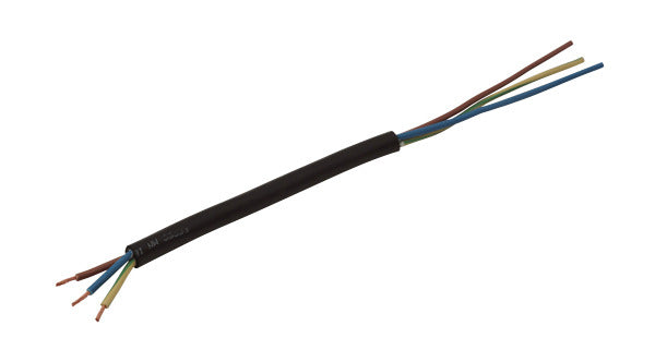 Kaltleiter für Heizbänder, 3x1.5 mm², UV-beständig Schnittlänge