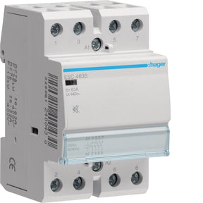 Hager Brummfrei Schütze,63A,4S,230V  – ESC463S