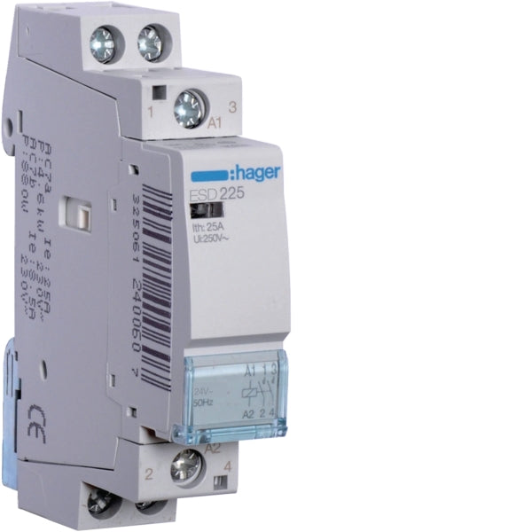 Schütz 25A, 2S, 24V – ESD225