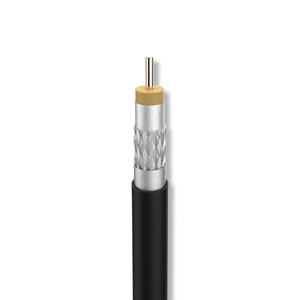 Koaxkabel UV-best. 3fach gesch halogenfrei Dca A+ 250m Spule