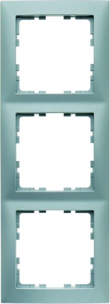 BERKER S.1 Rahmen 3fach alu matt   – 10139939