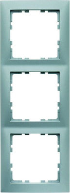 BERKER S.1 Rahmen 3fach alu matt   – 10139939