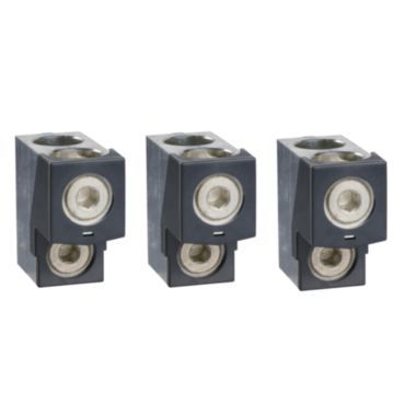 Anschluss-Klemmen für 2 Kabel (3 Stk.), 2x 35-240mm² – LV432481