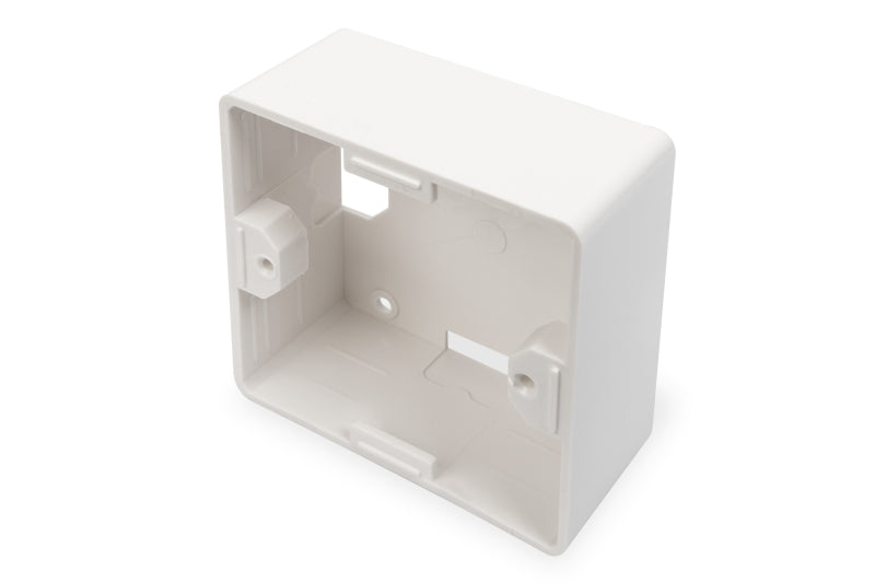 Keystone AP-Rahmen für Datendose 80x80mm RAL9010 – DN-93803