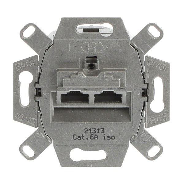 BUSCH-JAEGER UAE-Eins. Cat. 6A iso 8x8 0218/12-101  – 2CKA000230A0411