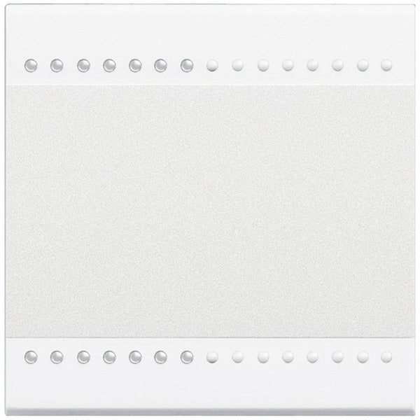 MyHOME-Wippe ohne Symbol für LIVINGLIGHT, 2-modulig, Farbe: Weiß – N4911M2N