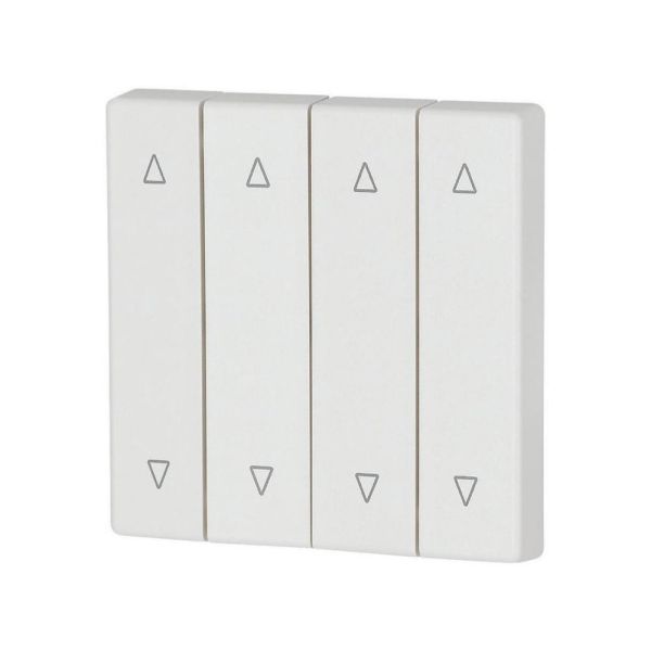 Wippe 4-fach, weiss glänzend, Jalo – 173005