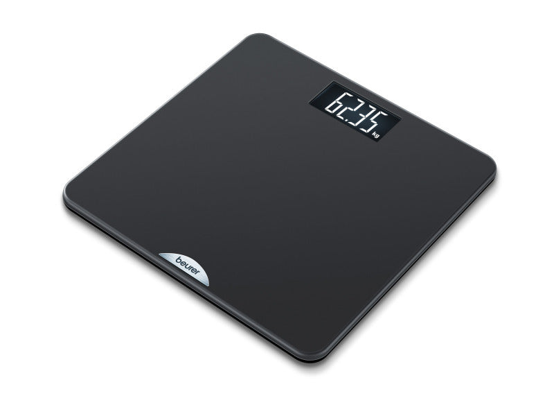 Personenwaage b.180kg 50gTeil XL LCD-Anzeige schwarz