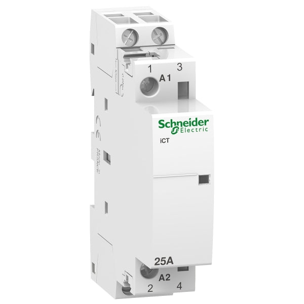 SCHNEIDER ELECTRIC Installationsschütz iCT 25A 2S 230/240V 50Hz  – A9C20732