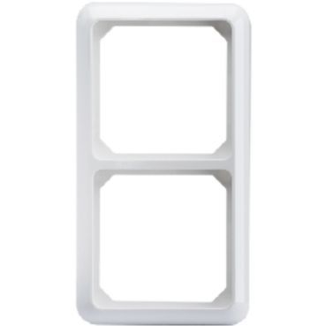 Rahmen 2-fach FASHION Thermo reinweiß – 224204