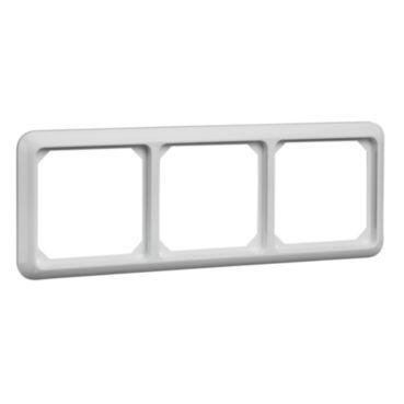 Rahmen 3-fach FASHION Thermo reinweiß – 224304