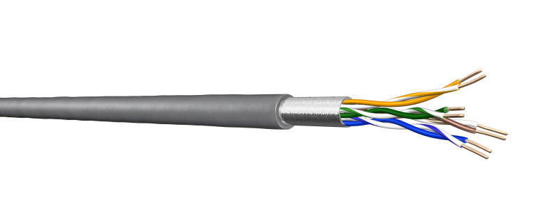 Datenkabel Kat.5e F/UTP 4x2xAWG24/1 PVC 100m Ring 100 m