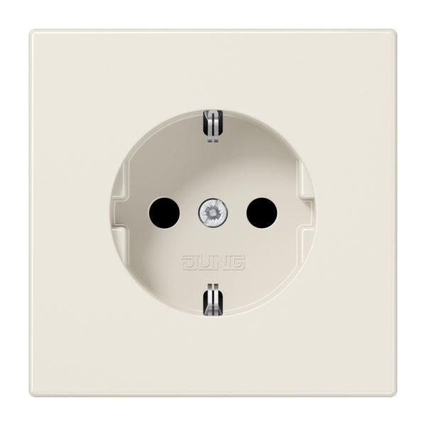 SCHUKOSteckdose, 16 A 250V ~, Duroplast, Serie LS, weiss – LS1520