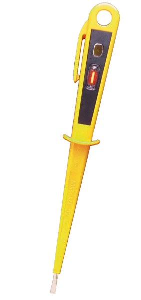 Prüf-Schraubendreher gelb 190mm IP54 VDE & GS – PAN PSD190