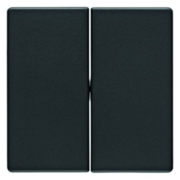 Q.x Serienwippe schwarz matt, lackiert – 16236085