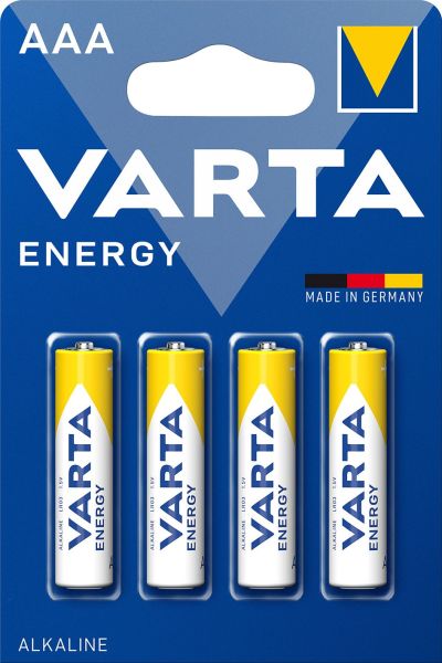 Batterie Energy Alkaline AAA Micro LR03 1.5V 1Bli=4Stk – 4103229414
