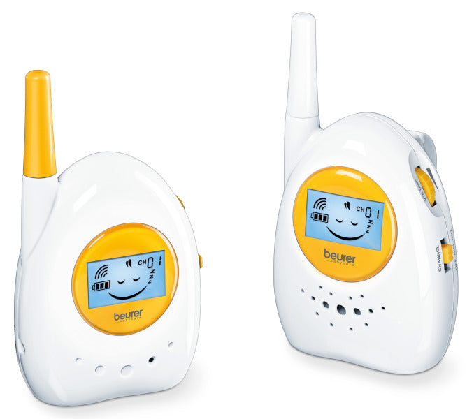 Babysitter Eco+ LCD 16Pilottöne 800m 2Kanäle weiß-gelb