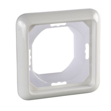 Rahmen 1-fach FASHION IP44 reinweiß – 224144