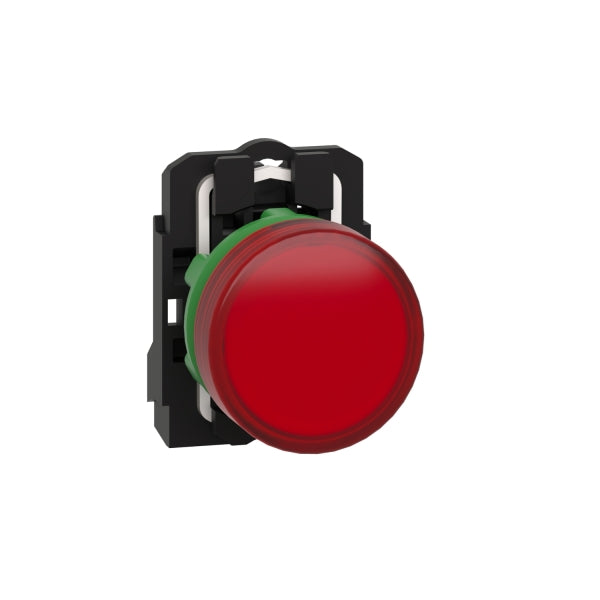 Leuchtmelder, XB5, Kunststoff, rot, 22mm, LED, glatte Kalotte, 24VACDC – XB5AVB4