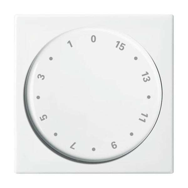 Zentralscheibe Drehknopf Zeitschaltuhr Aufdruck 1-15 alpinweiß - balanceSI – 2CKA001753A0234