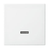 Bedienelement 1-fach für Schalter/Dimmer alpinweiß - balanceSI – 2CKA006599A3018