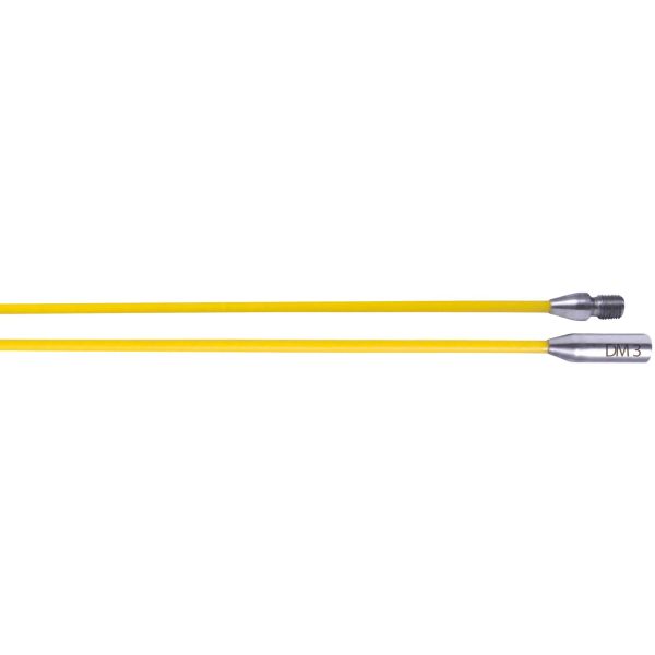 Glasfaserstab Ø 3 mm Set 2x 0,5 m RTG Ø 6 mm Gewinde