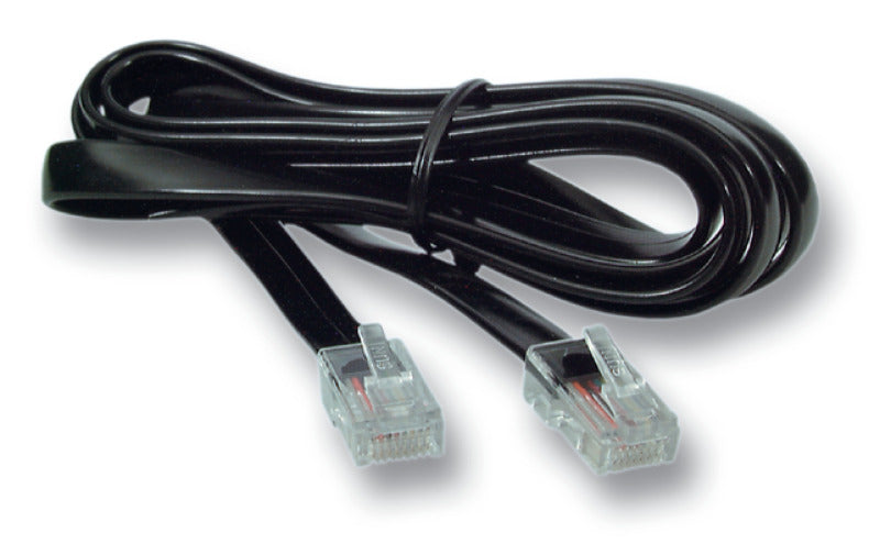 Modularkabel schwarz, RJ12 (6/6) - RJ45 (8/8), Belegung s. Text, 6,0 m – K2406SW.6