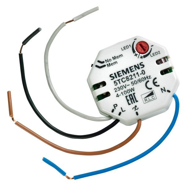 Dimmer für justierbare LED und elektronische Trafos max.: 100W – 5TC82110