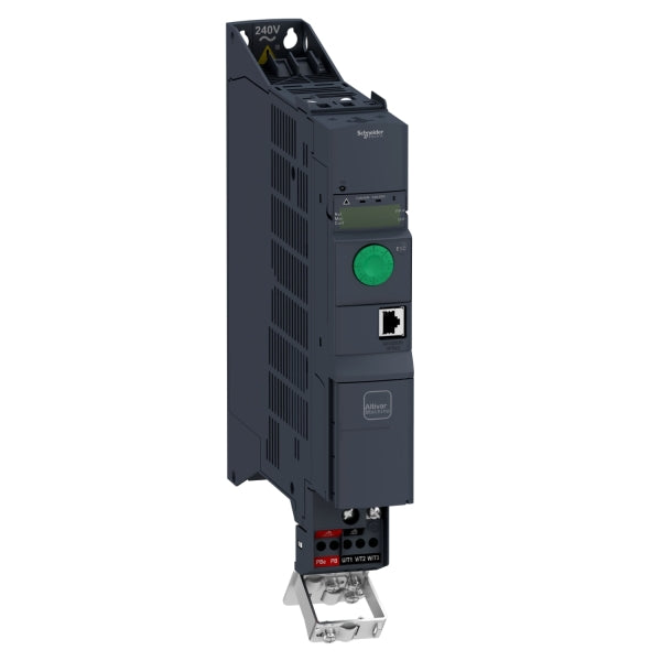 Frequenzumrichter ATV320, 0,75kW, 380-500V, 3-phasig, Buch – ATV320U07N4B