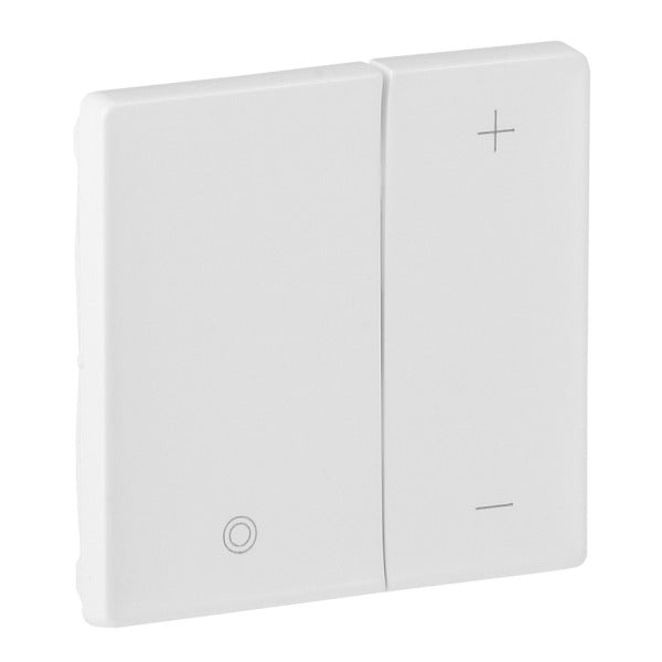 Abdeckung für Tastdimmer des Schalterprogramms VALENA LIFE, Farbe: Ultraweiß