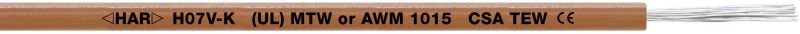 ÖLFLEX WIRE MS 2.1 1X6 GNYE Ring 100 m