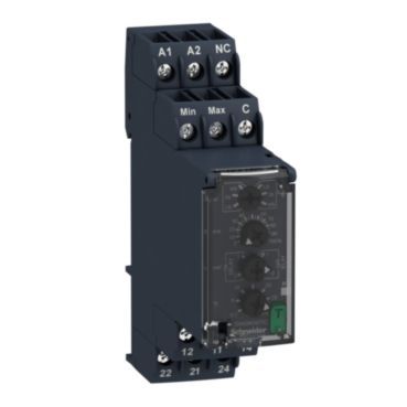 Niveaurelais, 0,25 k-1 MOhm, 24-240VAC/DC, Zeitverzögerung, 2 W – RM22LA32MR