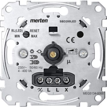 Universal-Drehdimmer-Einsatz für LED-Lampen – MEG5134-0000