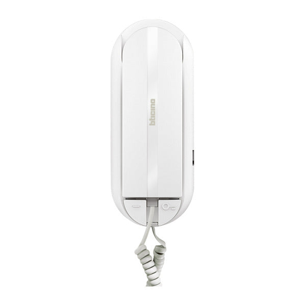 BTICINO Audio-Hausstation SPRINT L2 mit Handhöre r, Farbe: Weiß   – 344232