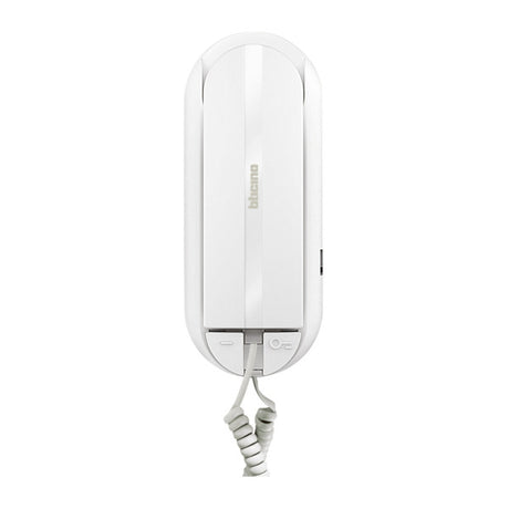 BTICINO Audio-Hausstation SPRINT L2 mit Handhöre r, Farbe: Weiß   – 344232