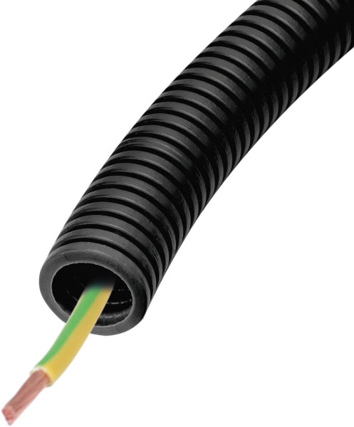 HFT-Panzerflexrohr,Ø20mm,biegs.,vorverdr.,halogenfr.,50m  H07Z1-K 6 ge/gn – 100322