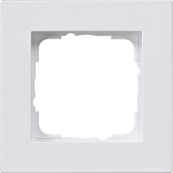 Abdeckrahmen 1f flach Gira E2 Reinweiß – 0211295