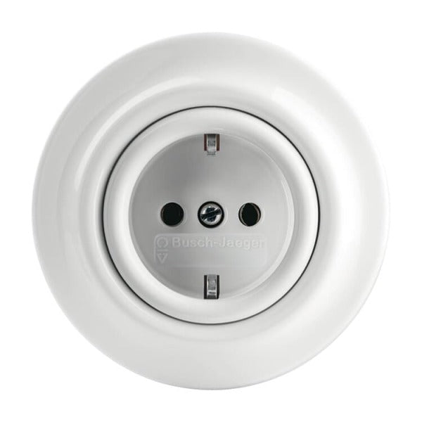 SCHUKO Steckdose studioweiß - Decento – 2CKA002011A6139
