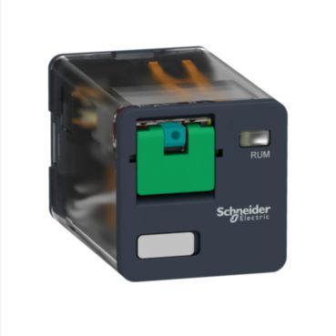 Steckbare Universalrelais RUM, 3 W, 10 A, 220VDC, ohne LED, mit Prüftaste – RUMC31MD