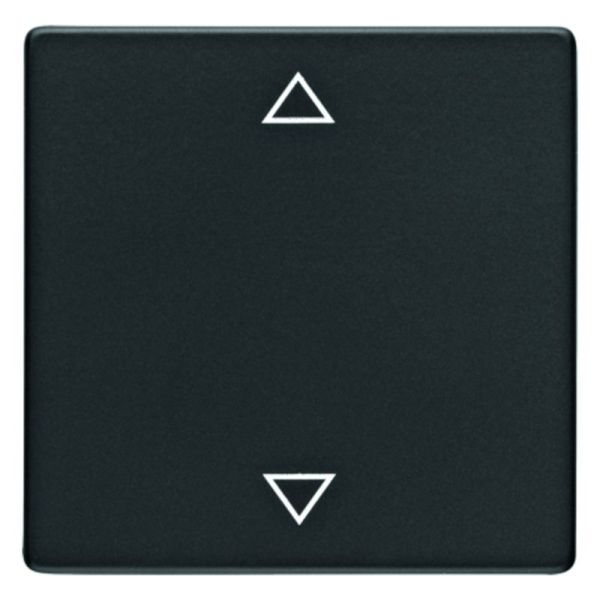 Q.x Wippe mit Aufdruck Symbol Pfeile schwarz matt – 16206075