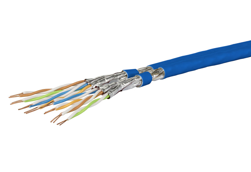 Datenkabel Kat.7 Duplex S/FTP 2x(4x2xAWG23/1) LSHF Eca 500m Trommel 500 m