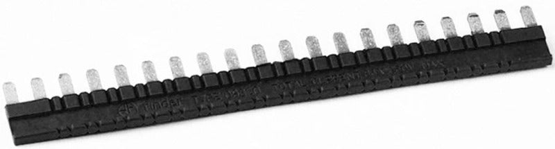 Verbindungsbrücke, schwarz, 20-polig. 36 A-250 V, für Fassungen 93.01 – 093.20.0