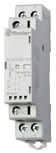 Schütz Reiheneinbau, 2 Öffner 25A, Spule 230VAC/DC, LED – 22.32.0.230.4420