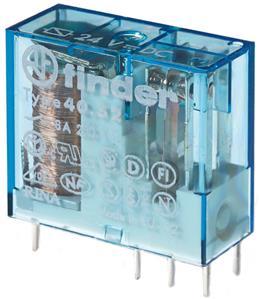 Steck-/Printrelais, 2 W für 8A, Spule 24VDC sensitiv – 40.52.7.024.0000
