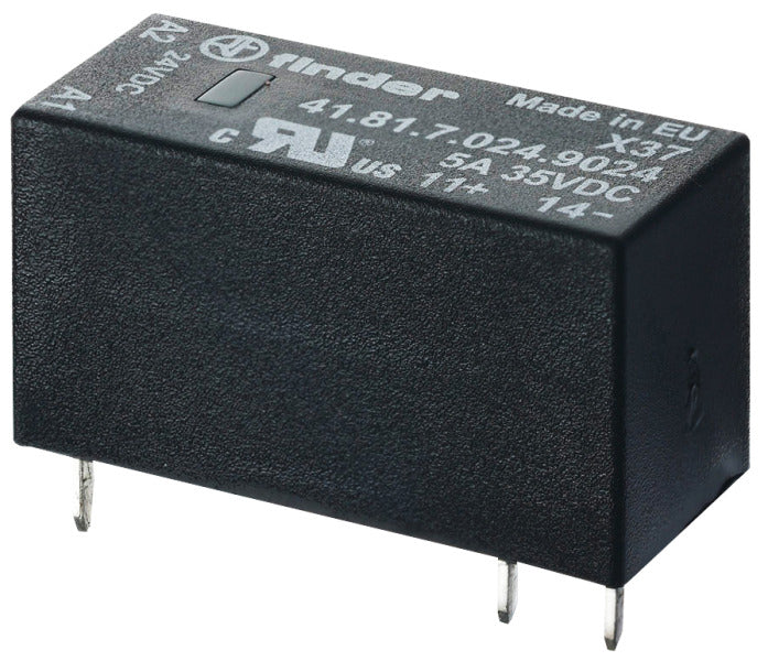 Steck-/Printrelais, Eingang 24VDC, Ausgang SSR 1 Schliesser 5A/1,5 bis 35VDC – 41.81.7.024.9024