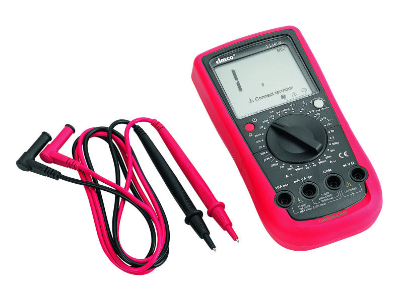 CIMCO Digitales Multimeter easy, mit Messbuchs enanzeige (600 V) TRMS  – 111408