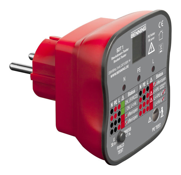 SDT 1 Steckdosentester mit Fingerkontakt – 020053